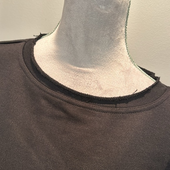 Bear Dance black distressed sleeveless sweatshirts NWT S - Picture 2 of 11